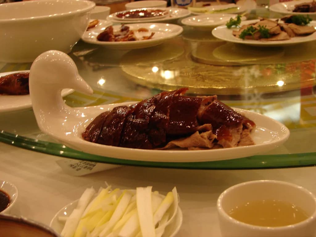 Sliced Peking duck (illustrative photo)