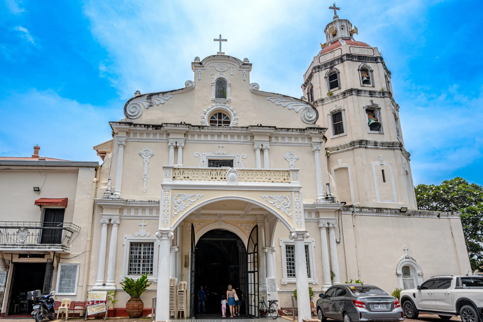 The facade of Betis Church in Guagua