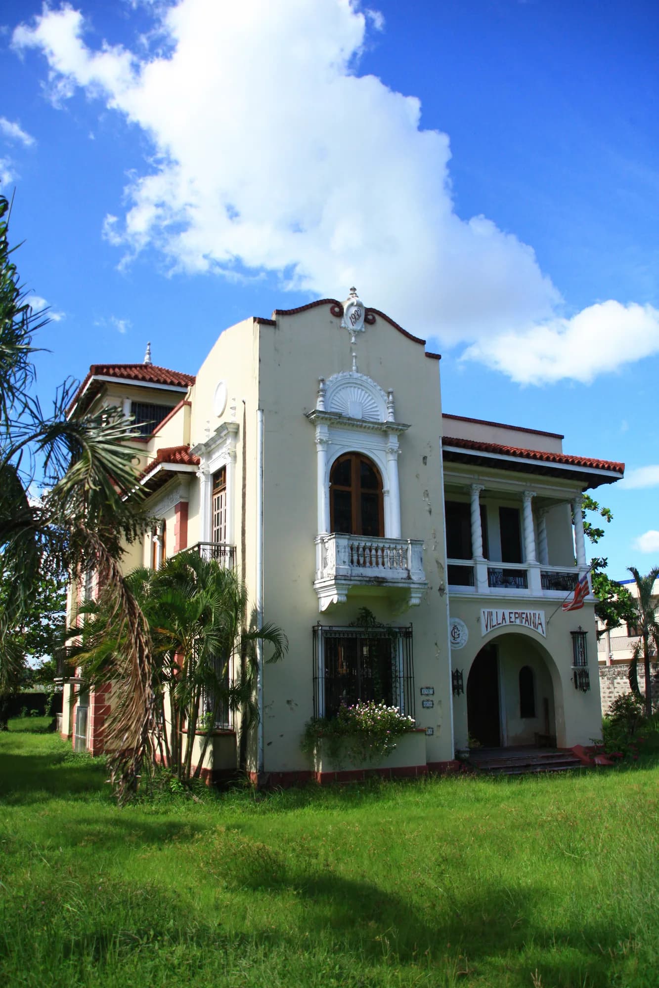 Villa Epifania, the Guanzon ancestral house in Santa Rita